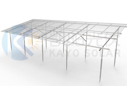 Steel Ground Solar Mounting System